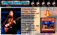 Mike Tabares web site by stadam design