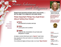 Elagaance web site by Stuart Blower