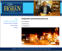 Randy Hoban web site by Stuart Blower